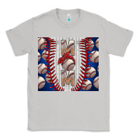 Moon Dust Baseball Mom Classic Tee - CowhideDigitalArt