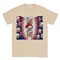 Mushroom Baseball Mom Classic Tee - CowhideDigitalArt