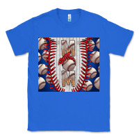 True Royal Baseball Mom Classic Tee - CowhideDigitalArt