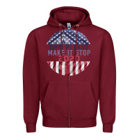 Burgundy OMG Please Make it stop 2020 Zipper Hoodie - Bettercallsaul