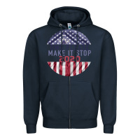Navy OMG Please Make it stop 2020 Zipper Hoodie - Bettercallsaul