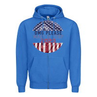 True Royal OMG Please Make it stop 2020 Zipper Hoodie - Bettercallsaul