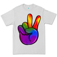 Pride Peace Hand Premium Tee | Teevron