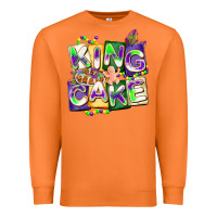 Carrot king cake mardi gras Premium Sweatshirt - CowGirlArtShop