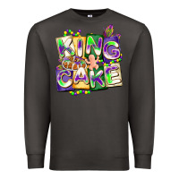 Smoke king cake mardi gras Premium Sweatshirt - CowGirlArtShop