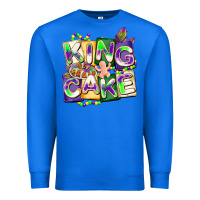 True Royal king cake mardi gras Premium Sweatshirt - CowGirlArtShop