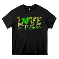 Black love st patrick s heart Heavy Core Tee - JahusDesignShop