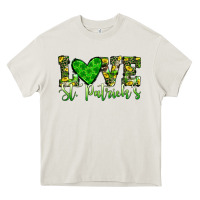 Cream love st patrick s heart Heavy Core Tee - JahusDesignShop