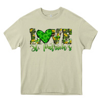 Mossy love st patrick s heart Heavy Core Tee - JahusDesignShop