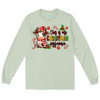 Matcha this is my  christmas pyjama Long Sleeve Tee - MaliasSmallBusiness