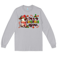 Moon Dust this is my  christmas pyjama Long Sleeve Tee - MaliasSmallBusiness