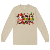Mushroom this is my  christmas pyjama Long Sleeve Tee - MaliasSmallBusiness