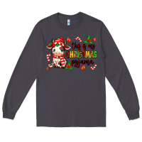Smoke this is my  christmas pyjama Long Sleeve Tee - MaliasSmallBusiness