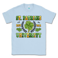 Dusty Blue st. patricks university Classic Tee - MaliasSmallBusiness