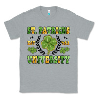 Heather Grey st. patricks university Classic Tee - MaliasSmallBusiness