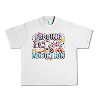 Lunar Rock reading fiction is my addiction Urban Heavy Tee - MaliasSmallBusiness