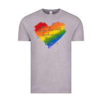 Vintage Zinc kindness equality peace love inclusion diversity h Vintage Tee - MaliasSmallBusiness