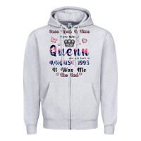 Heather Grey Once Upon A Time There Was A Queen Who Was Born I Zipper Hoodie - Bettercallsaul