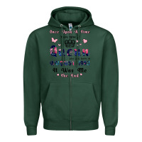 Sports Green Once Upon A Time There Was A Queen Who Was Born I Zipper Hoodie - Bettercallsaul
