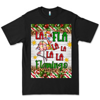 Black christmas fla la la la la la flamingo air freshener Premium Tee - Artiststas