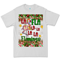 Dove Grey christmas fla la la la la la flamingo air freshener Premium Tee - Artiststas