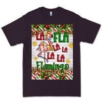 Plum christmas fla la la la la la flamingo air freshener Premium Tee - Artiststas
