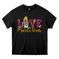 Black love mardi gras gnome Heavy Core Tee - JahusDesignShop