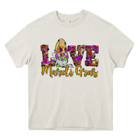 Cream love mardi gras gnome Heavy Core Tee - JahusDesignShop