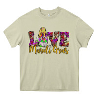 Mossy love mardi gras gnome Heavy Core Tee - JahusDesignShop