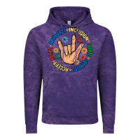 Cloud Purple advocate inclusion equity equality accept adapt Vintage Hoodie - MaliasSmallBusiness