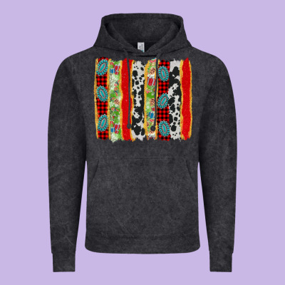 Christmas Brushstroke Vintage Hoodie Designed By Jasminsmagicworld