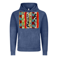 Vintage Denim christmas brushstroke Vintage Hoodie - Jasminsmagicworld