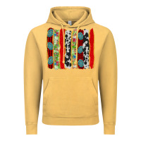 Vintage Mustard christmas brushstroke Vintage Hoodie - Jasminsmagicworld