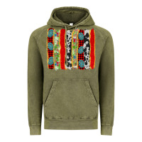 Vintage Olive christmas brushstroke Vintage Hoodie - Jasminsmagicworld