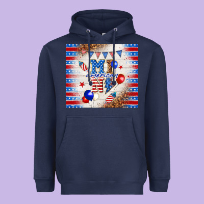 American Mini Heavyweight Hoodie Designed By Tumblerdesignbyshophia