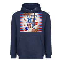 Navy American mini Heavyweight Hoodie - TumblerDesignByShophia