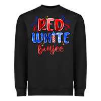 Black red white boujee Heavyweight Sweatshirt - MaliasSmallBusiness