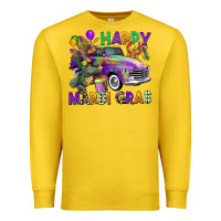 Lemon happy mardi gras truck Premium Sweatshirt - CowGirlArtShop