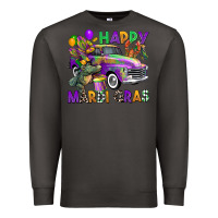 Smoke happy mardi gras truck Premium Sweatshirt - CowGirlArtShop