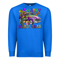 True Royal happy mardi gras truck Premium Sweatshirt - CowGirlArtShop