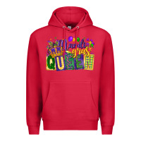 Cardinal mardi gras queen Premium Hoodie - CowGirlArtShop
