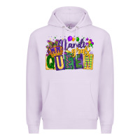 Lilac mardi gras queen Premium Hoodie - CowGirlArtShop