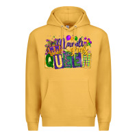 Mustard mardi gras queen Premium Hoodie - CowGirlArtShop