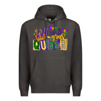 Smoke mardi gras queen Premium Hoodie - CowGirlArtShop