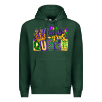 Sports Green mardi gras queen Premium Hoodie - CowGirlArtShop
