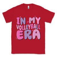 Red in my volleyball era Classic Tee - MaliasSmallBusiness