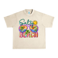 Sandshell salty beach Urban Heavy Tee - MaliasSmallBusiness