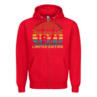 Red Vintage 1971 Limited Zipper Hoodie - Bettercallsaul
