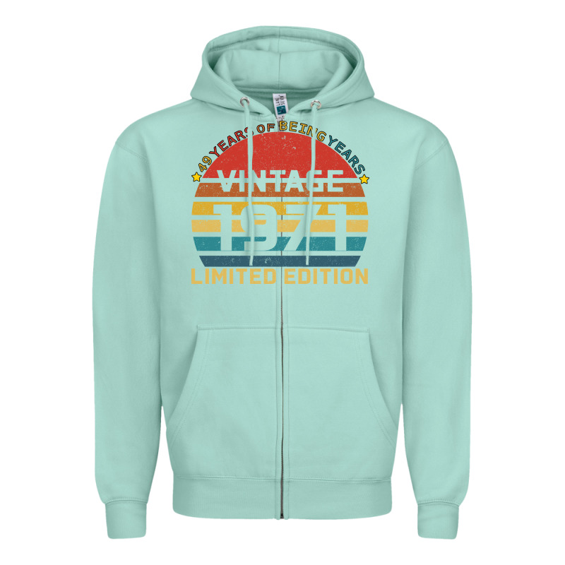 Vintage 1971 Limited Zipper Hoodie by Bettercallsaul | Teevron