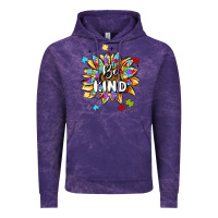 Cloud Purple be kind Vintage Hoodie - MaliasSmallBusiness
